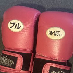 TopBoxer Pink Boxing Gloves