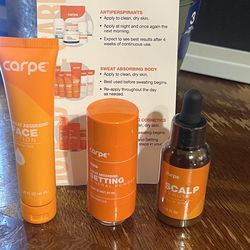 Anti perspiration method