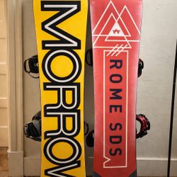 2 Snowboards w/ Bindings – Complete Bundle (Ready to Ride)