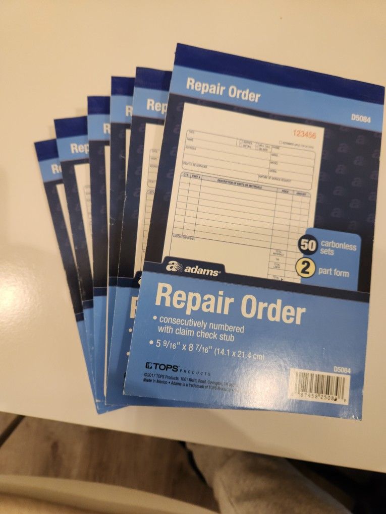 Receipt Books