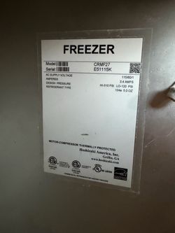 Industrial under the counter freezer