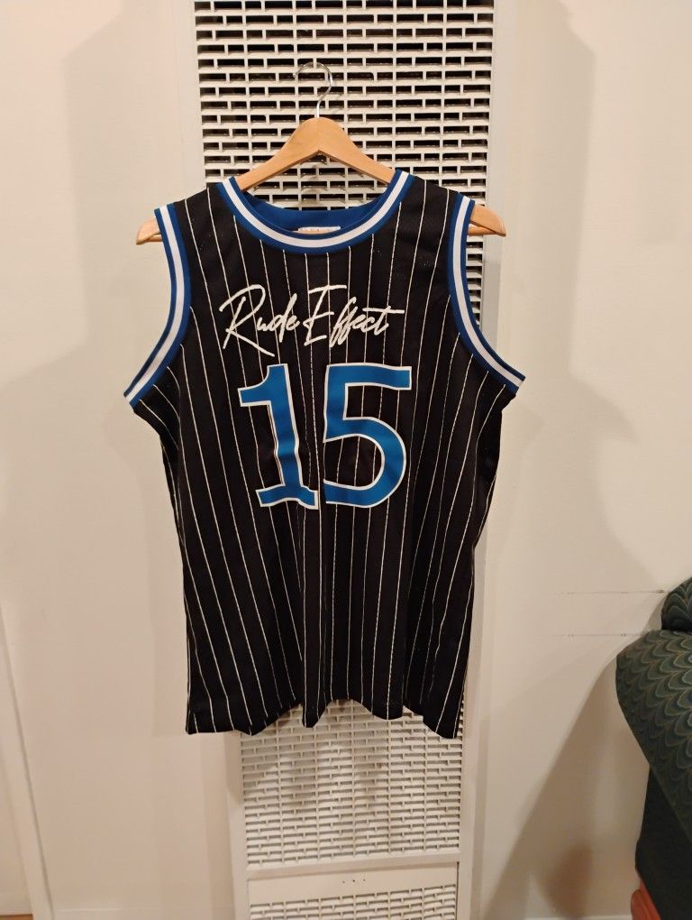 Str8 Coastin / Rude Effect Basketball Jersey #15 (Size M)