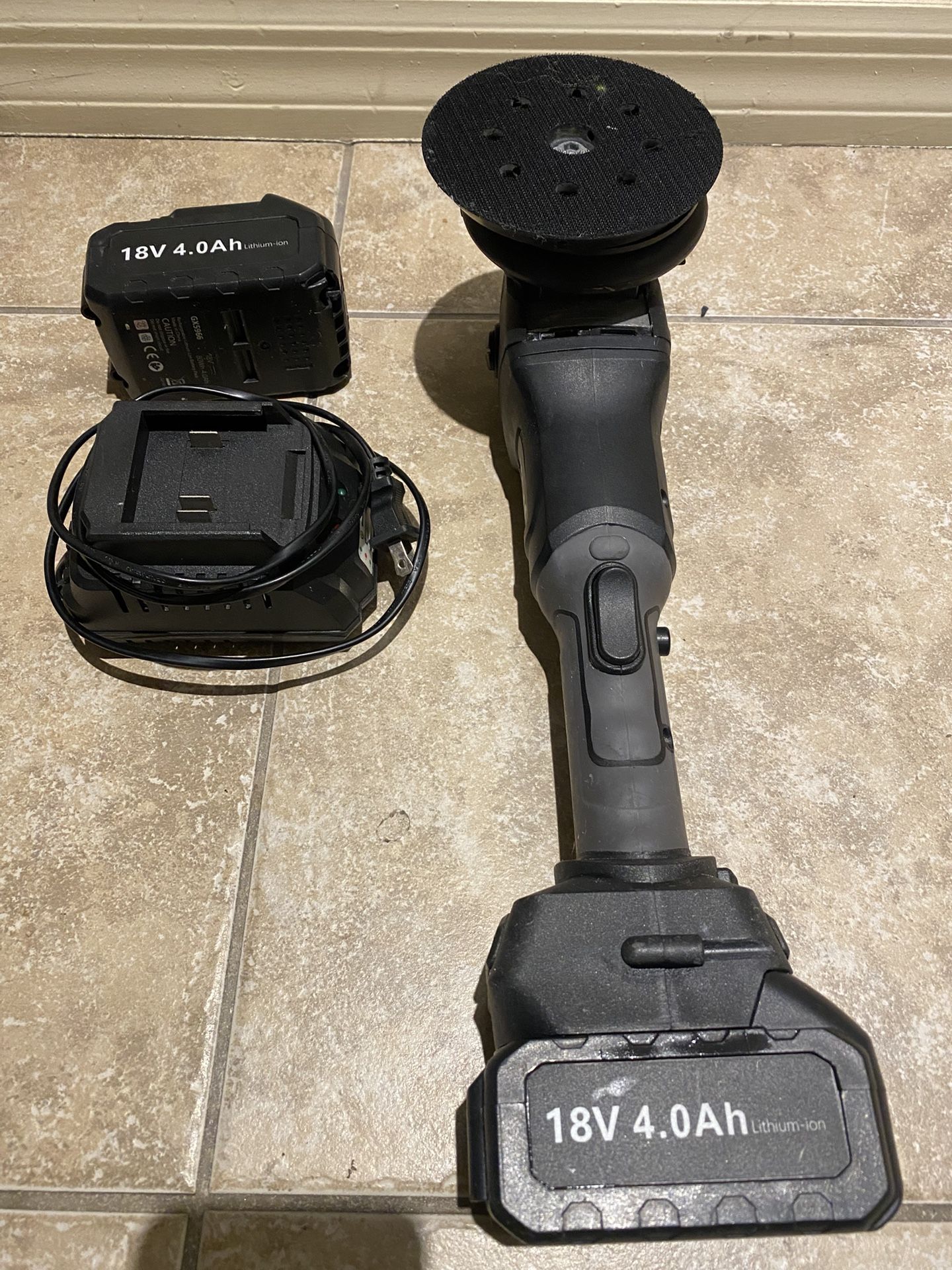 SPTA CORDLESS POLISHER BATTERIES INCLUDED