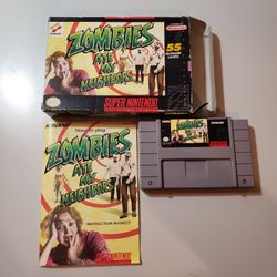 Zombies Ate My Neighbors SNES CIB