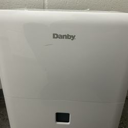 Danby DDR050BJP2WDB 50 Pint Dehumidifier with Pump in White Electronic controls with LED display