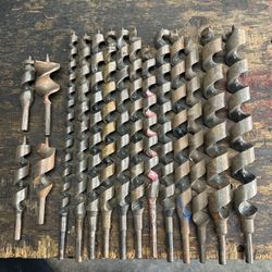 16 Pc Auger Drill Bits 