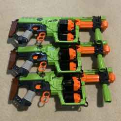 Nerf Doominator Lot 3 Guns 
