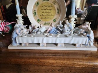 Porcelain Last Supper