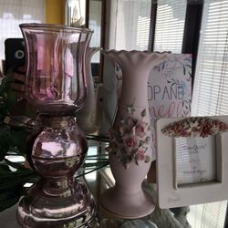 Candle Holder Vase &picture Frame 