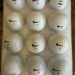 Nike Golf Balls Used, Qty 23