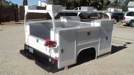 JUST SOLD < LOOK > "SKAUG STORY'" Loaded Utility Bed= PAY ONLY OPTIONS auto parts accessories