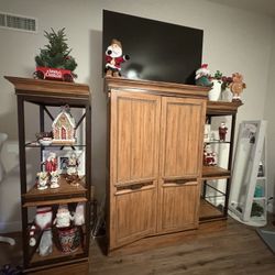 Armoire And Shelves 