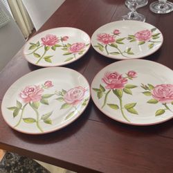 Four Rose plates