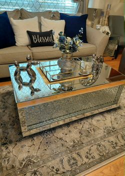 Mirrored Coffee & End Tables