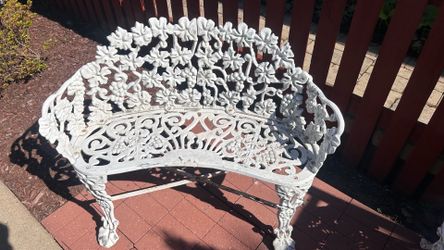Vintage outdoor bench