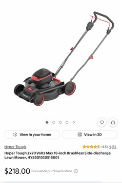 Hyper Tough Cordless Lawn Mower