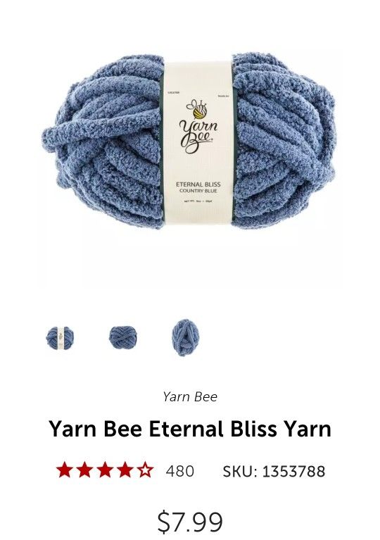 Yarn Bee Eternal Bliss Chunky Yarn