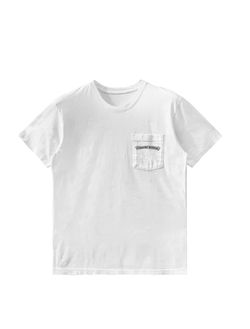 Chrome Hearts White Pocket T-Shirt