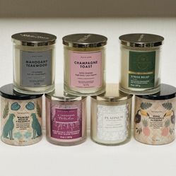 Bath and Body Works Single Wick Candles