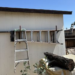 16 Ft And 6ft Ladder