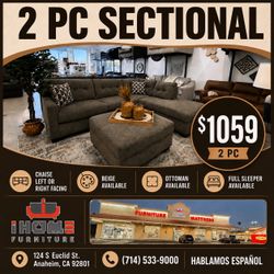 2PC SECTIONAL
