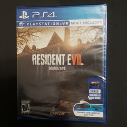 New Resident Evil Biohazard PS4 Sealed