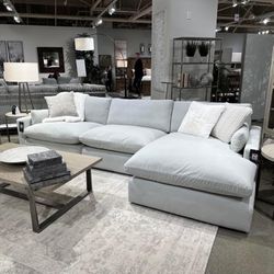 Cloud Sectional In Stock For Fast Delivery 