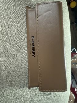 Burberry Leather Glasss Case