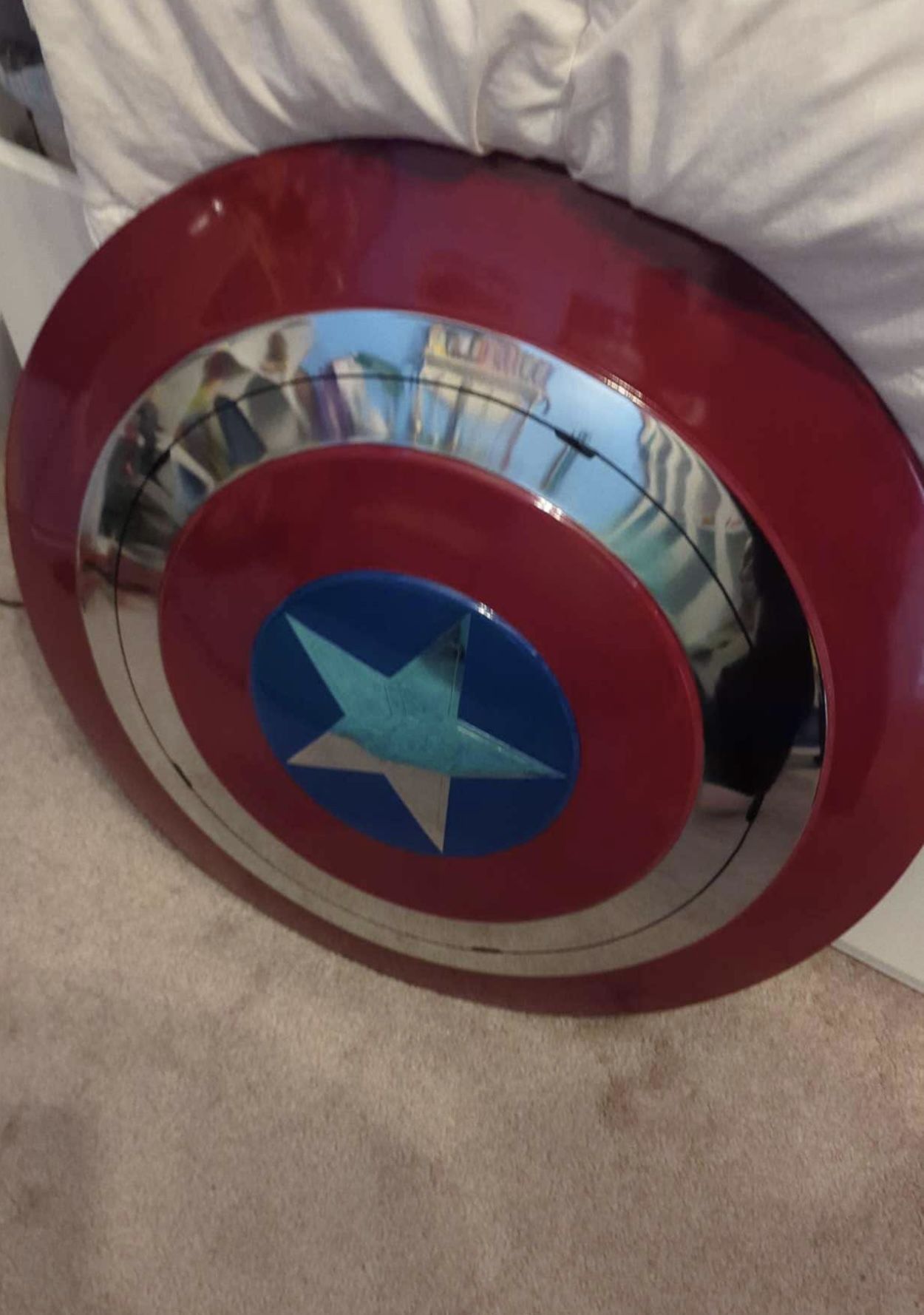 Stainless Steal Captain America Replica Shield Winter Soldier