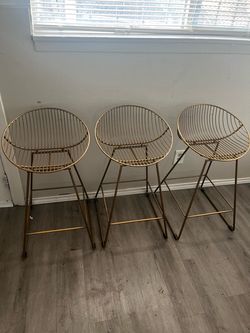 3 GOLD STOOLS 🔥 🔥