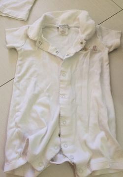 Baby cottons onesies size 6 months