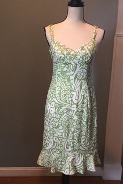 Ann Taylor Petites 100% Silk Sundress