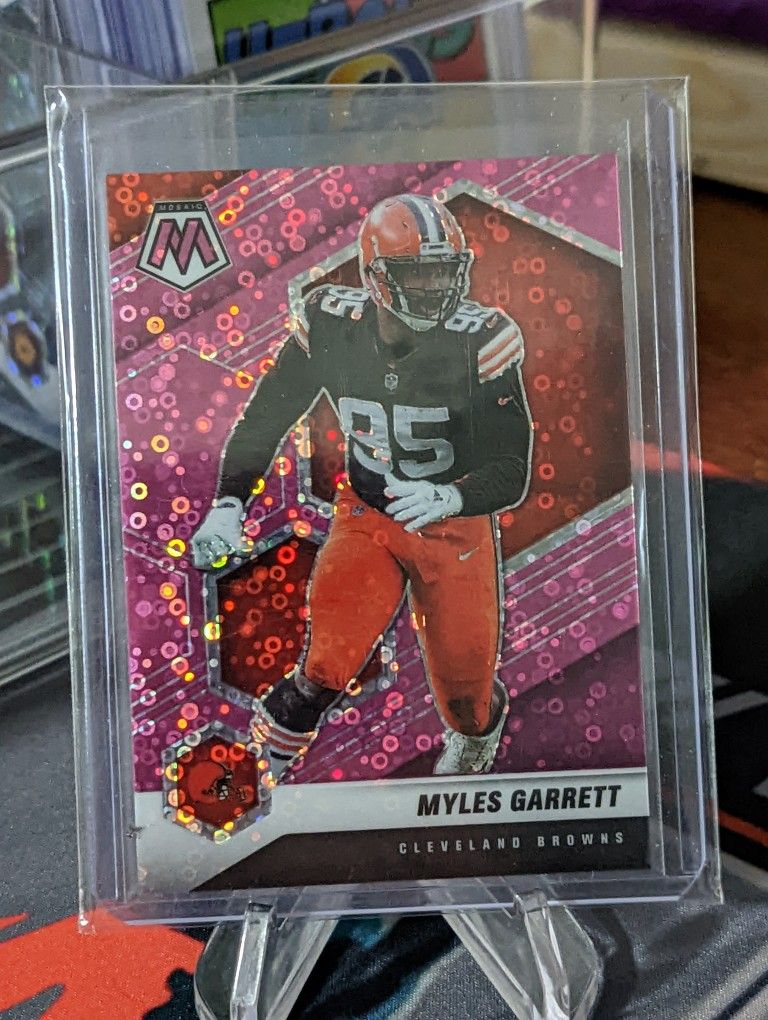 Myles Garrett Pink Disco