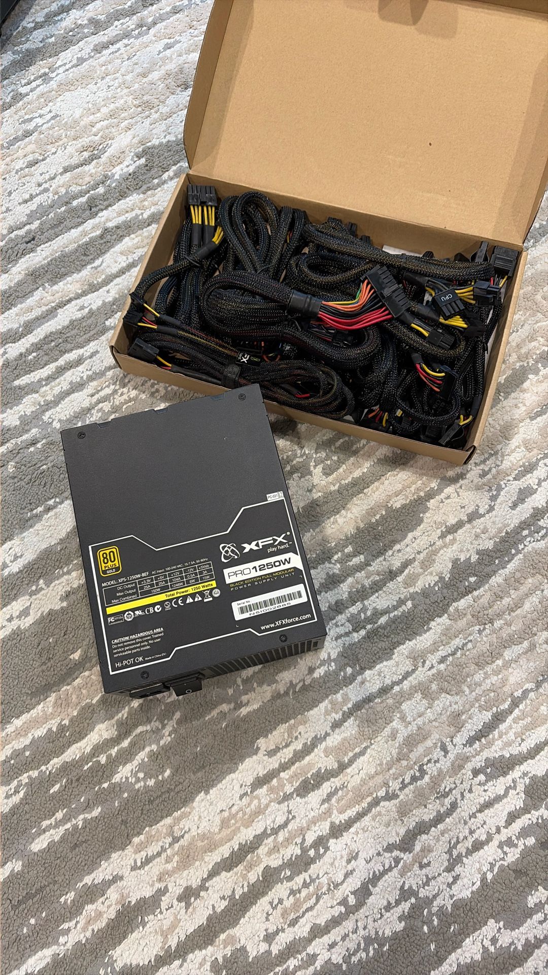 Seasonic XFX 1250 Watt Modular Power Supply