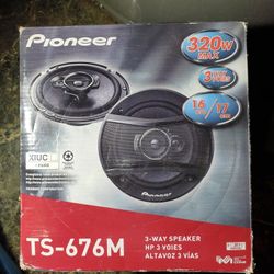 Pioneer   6 1/2 320 W. Max.