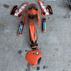 2008 KTM 85 Complete plastic Kit