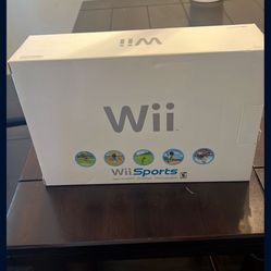 Nintendo Wii With Box