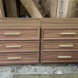  New assembled Night Stand Set 2 Oversized Extra Large Nightstands Set of 2 Tall Bedside Side Table with 3 Drawers Storage Modern End Tables Wide Nigh