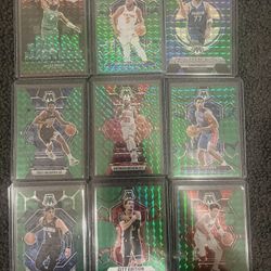 2022-2023 / 2023-2024 panini Mosaic green card lot