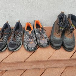 Boots And Tennis Shoes