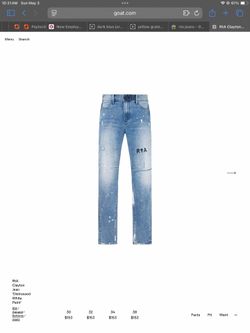 RTA designer Jeans