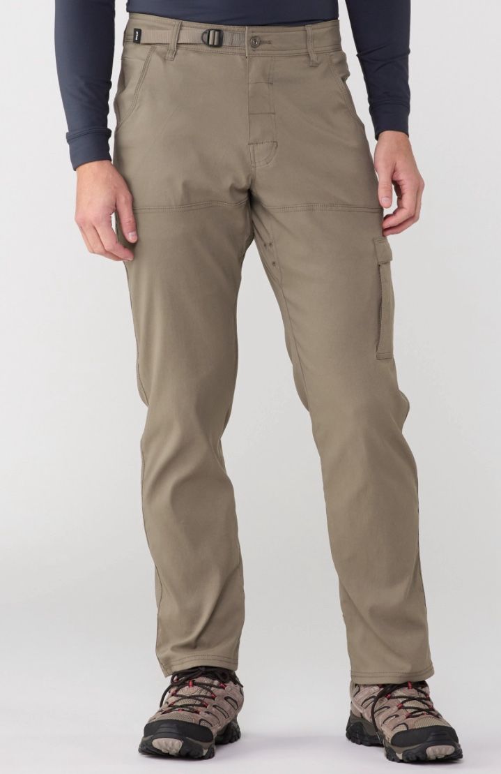PrAna Men's Stretch Zion Pants Breathe Sandbar Sz 34W/32L NWOT