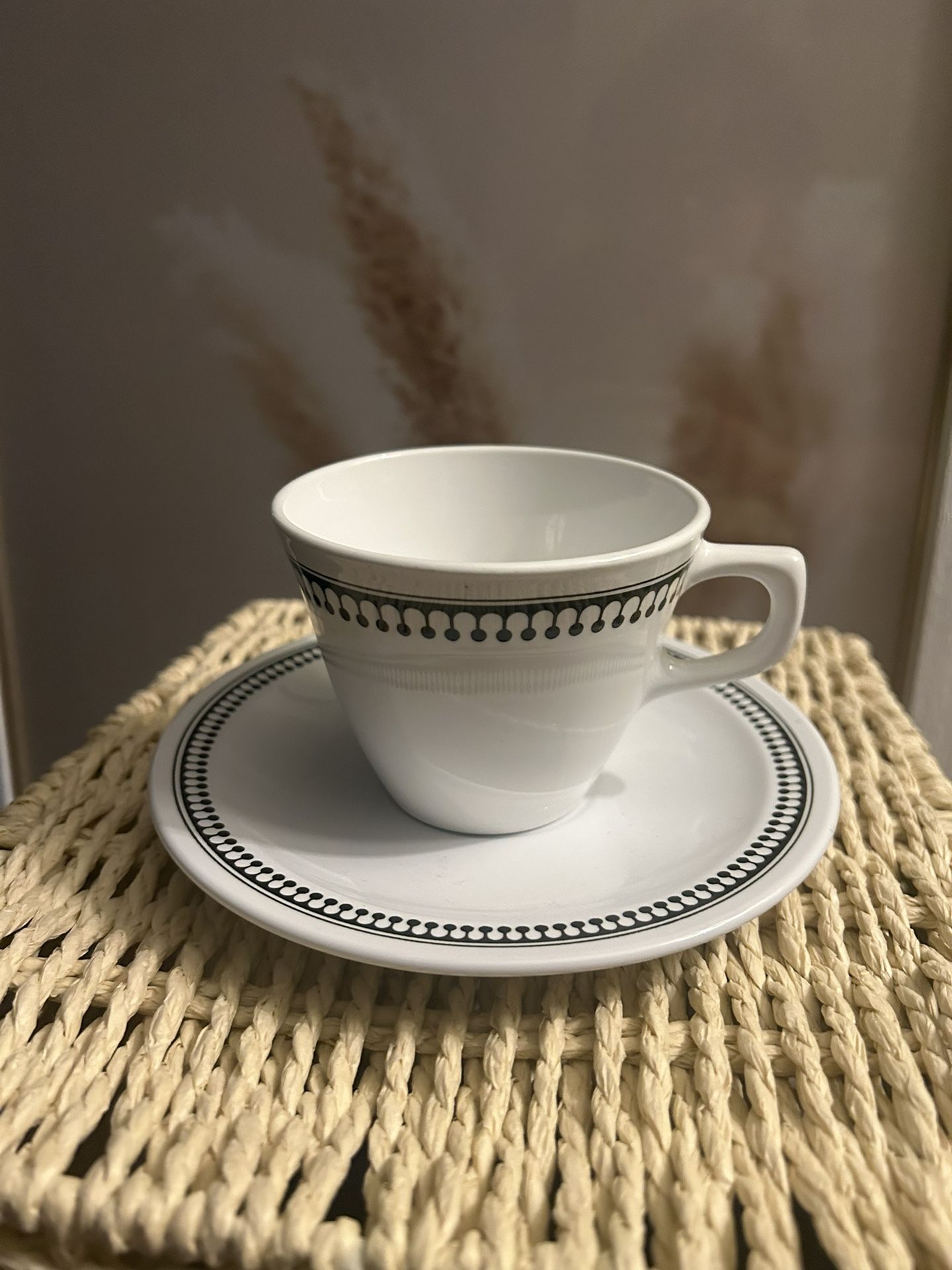 Vintage Inspired Teacup & Saucer