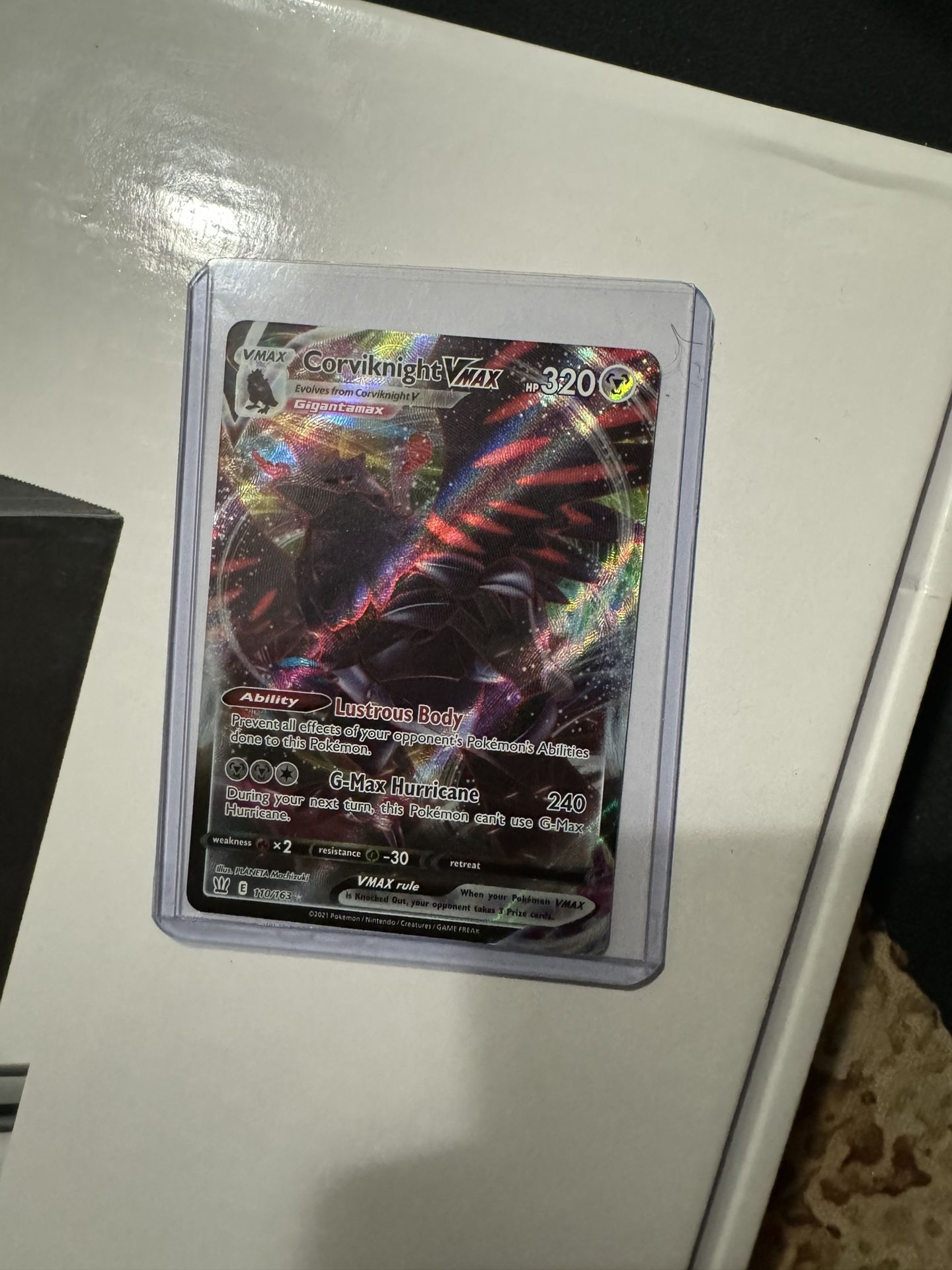 Corviknight VMAX - 110/163 - Ultra Rare