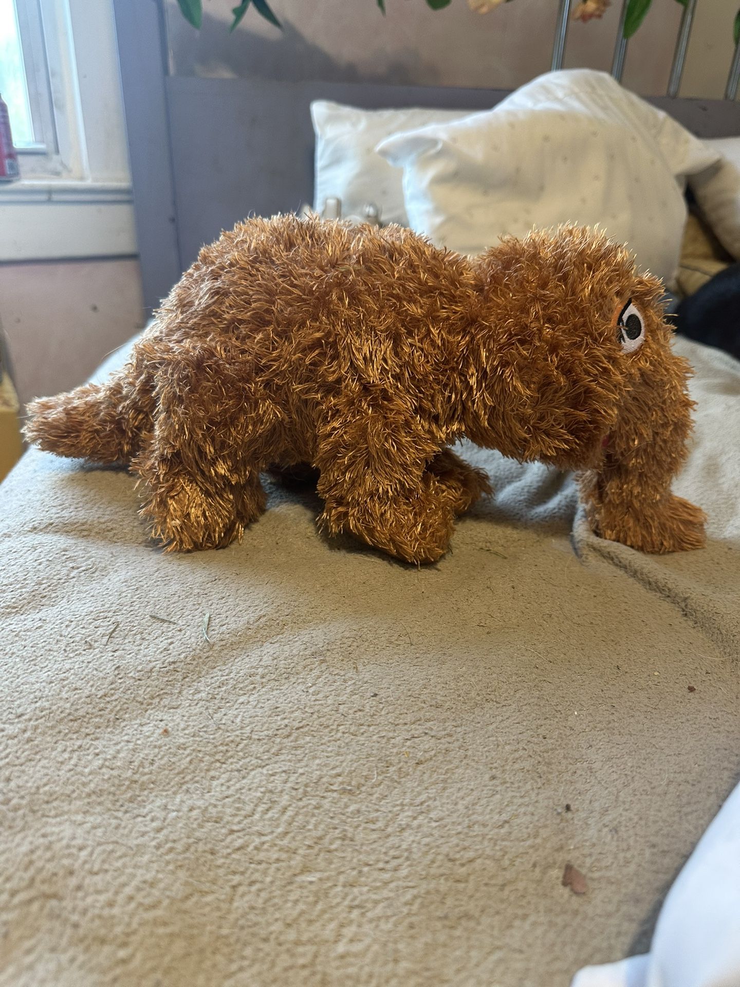 Plush Snuffleupagus From Sesame Street