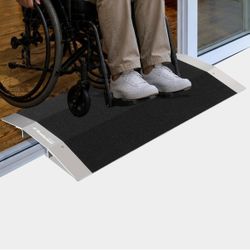 NEW Portable Wheelchair Threshold Ramp 600lb Max