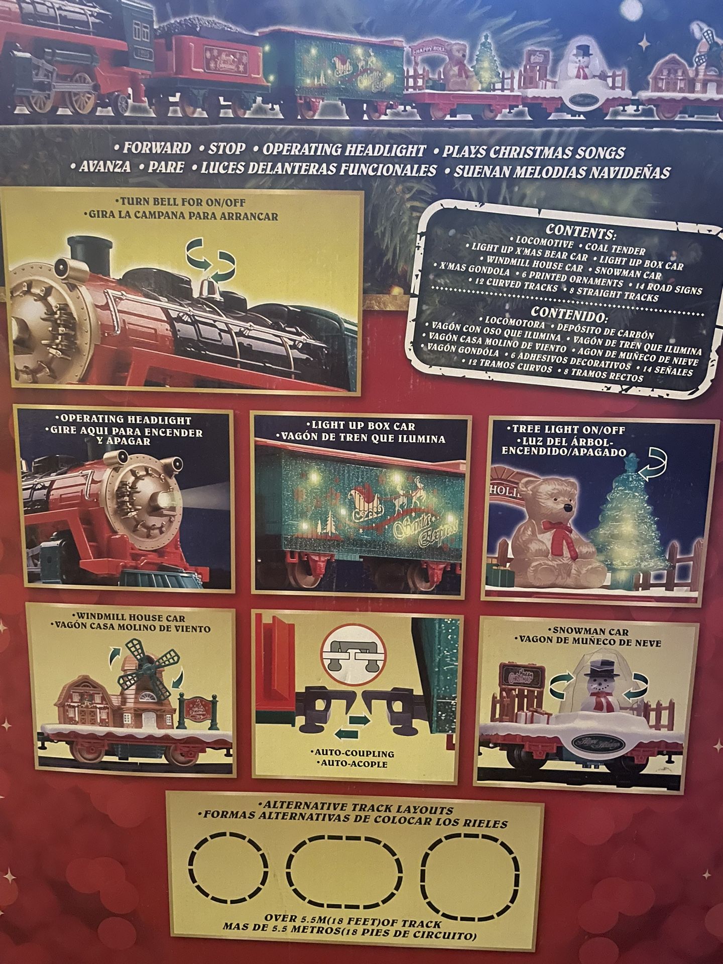 Santa express Christmas Train Set