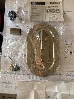 Moen Gibson 3-Function Shower Control Trim - Dual Levers, Diverter Included (T2900BN) Brushed Nickle