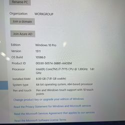 Lenovo thinkpad x1 tablet/pc gen 2