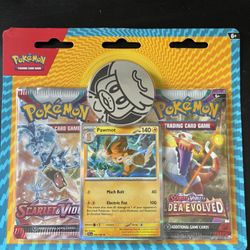 Pokemon Scarelt & Violet / Paldea Evolved Blister